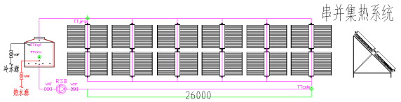 上海太阳能热水器工程生产厂家_湘宸太阳能节能公司图片 1