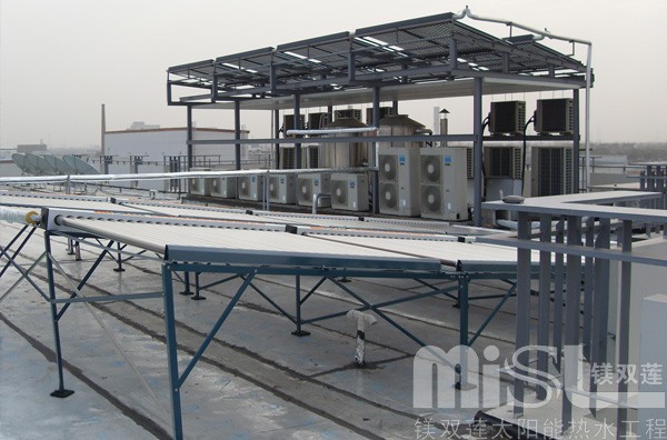 太阳能热水工程 欣世界幕墙