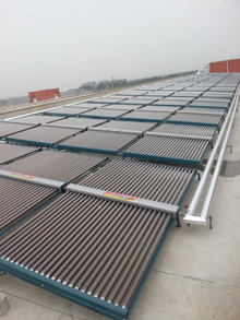 上海太阳能热水器工程生产厂家_湘宸太阳能节能公司图片 2