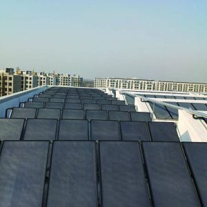 平板太阳能热水工程系统